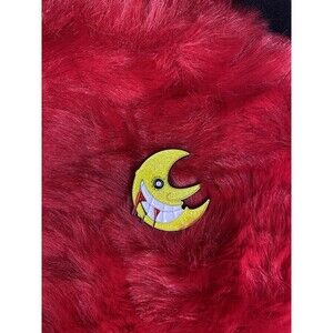 Soul Eater Moon Enamel Pin Glitter Bloody Grin Anime Manga Badge Backpack Lapel